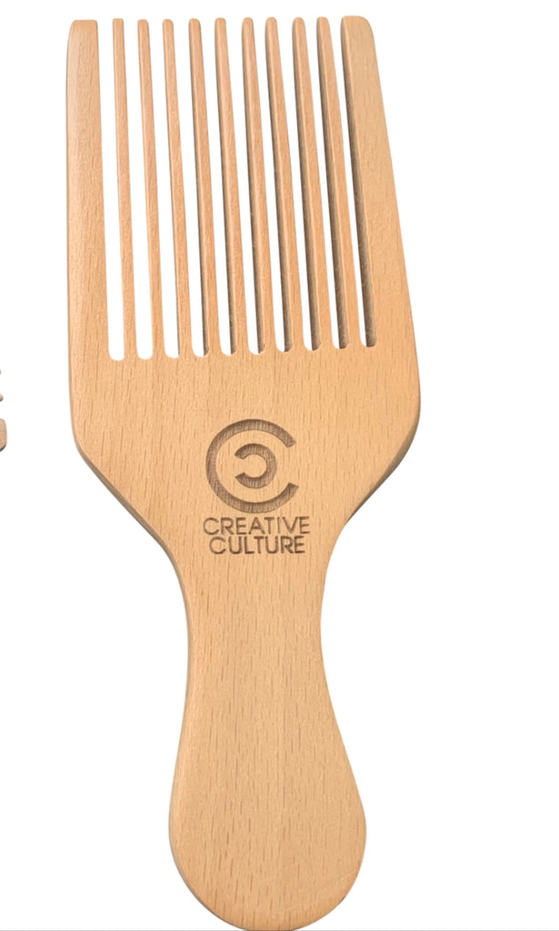 Wood Pick Comb