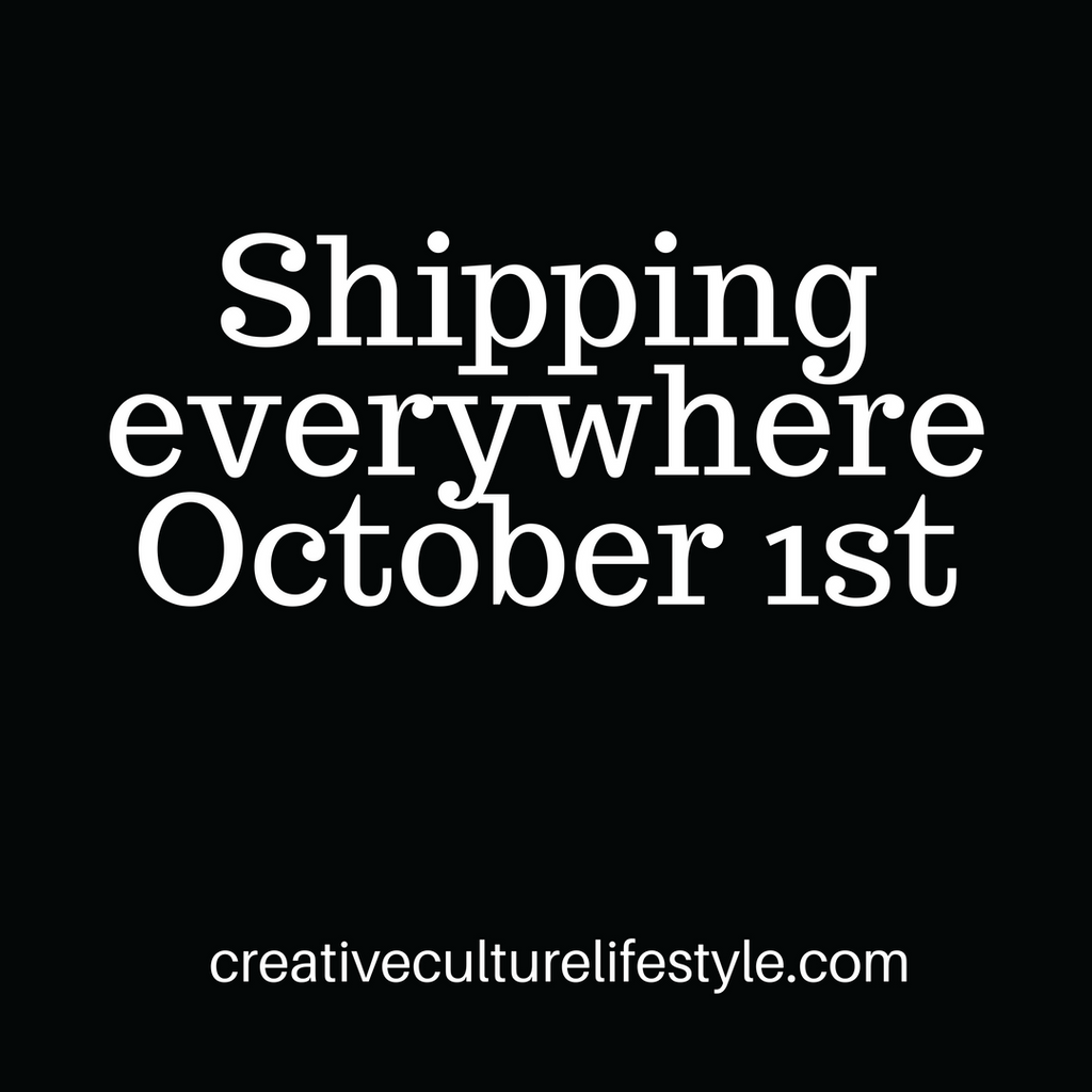 October 1 Shipping Everywhere - Sorry For the Wait