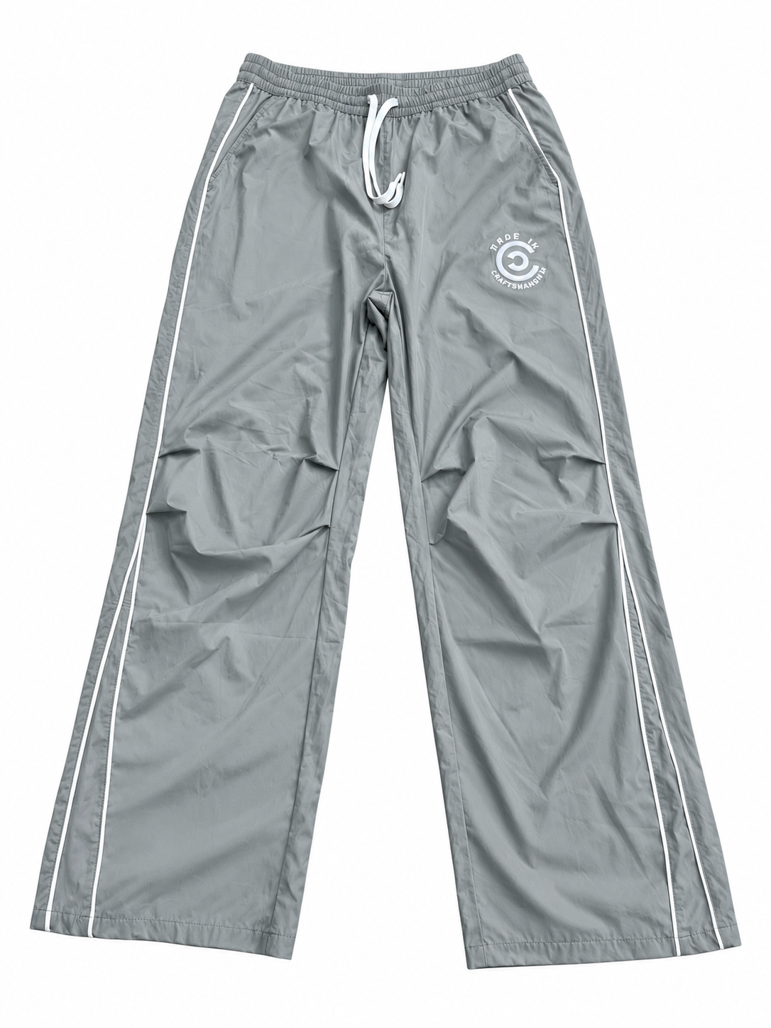Grey CC Parachute Pants