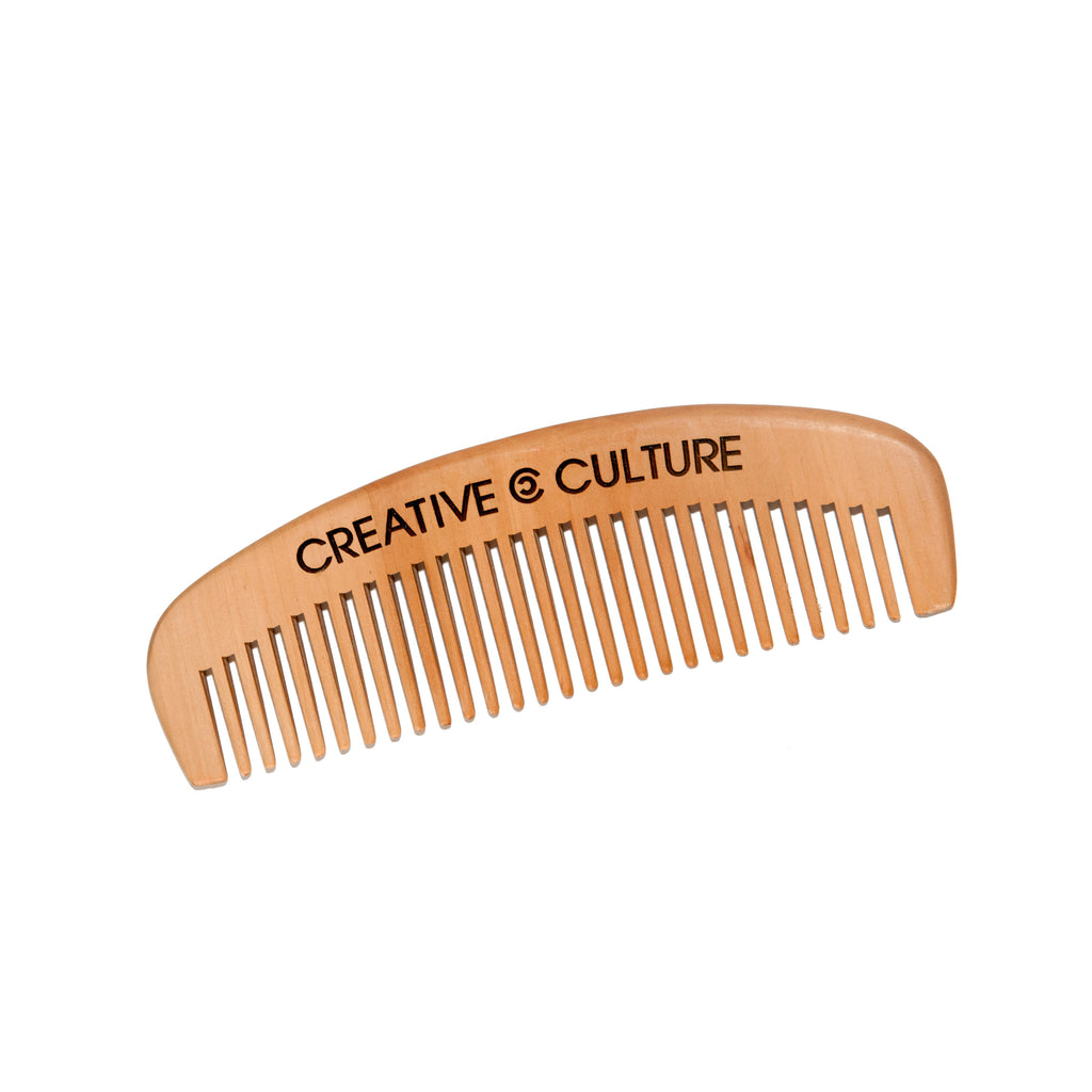 Wood Beard Comb (no handle)